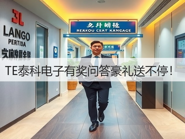 TE泰科电子有奖问答豪礼送不停！(图2)