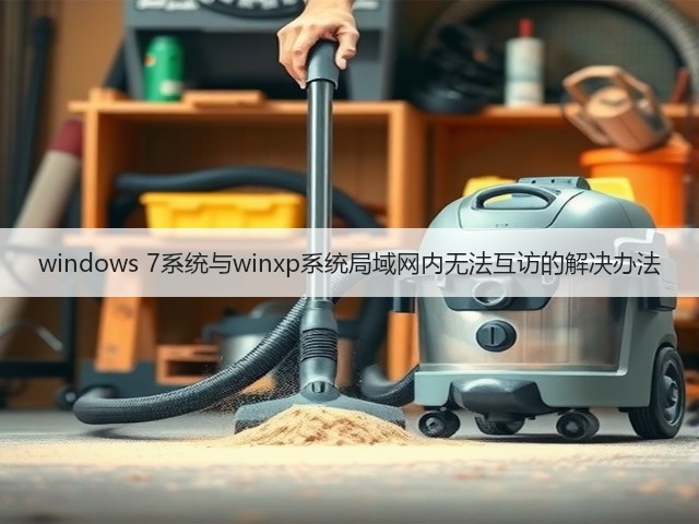windows 7系统与winxp系统局域网内无法互访的解决办法(图3)