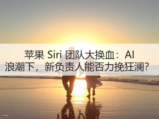 苹果 Siri 团队大换血：AI 浪潮下，新负责人能否力挽狂澜？(图3)