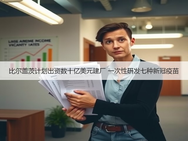 比尔盖茨计划出资数十亿美元建厂 一次性研发七种新冠疫苗(图1) 比尔盖茨计划出资数十亿美元建厂 一次性研发七种新冠疫苗(图1)