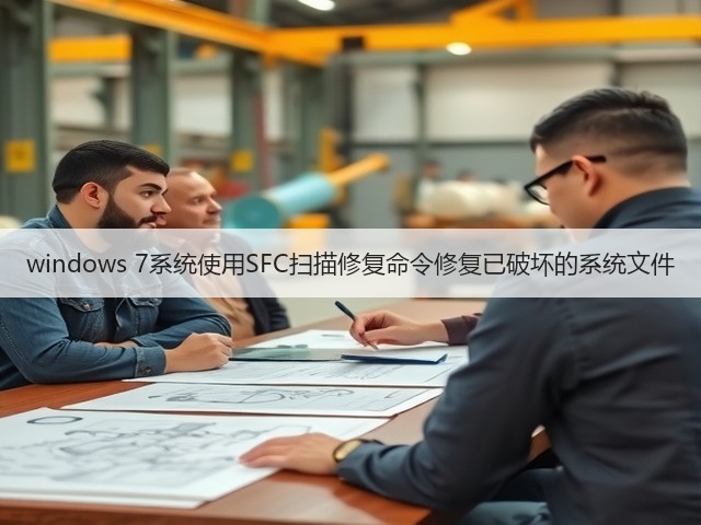 windows 7系统使用SFC扫描修复命令修复已破坏的系统文件(图2)