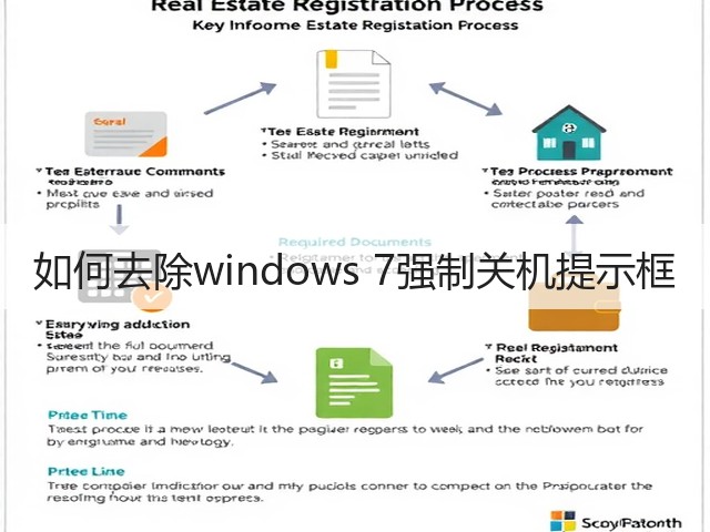 如何去除windows 7强制关机提示框(图1)