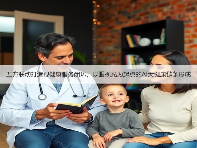五方联动打造视健康服务闭环,以眼视光为起点的AI大健康链条形成(图1) 五方联动打造视健康服务闭环,以眼视光为起点的AI大健康链条形成(图1)