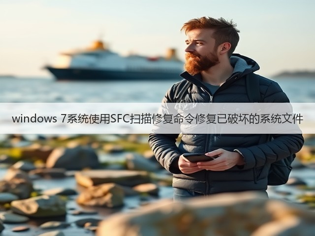 windows 7系统使用SFC扫描修复命令修复已破坏的系统文件(图1)