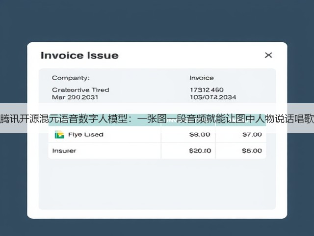 腾讯开源混元语音数字人模型:一张图一段音频就能让图中人物说话唱歌(图3) 腾讯开源混元语音数字人模型:一张图一段音频就能让图中人物说话唱歌(图3)