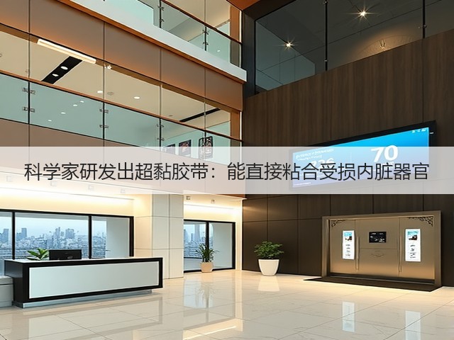 科学家研发出超黏胶带:能直接粘合受损内脏器官(图2) 科学家研发出超黏胶带:能直接粘合受损内脏器官(图2)