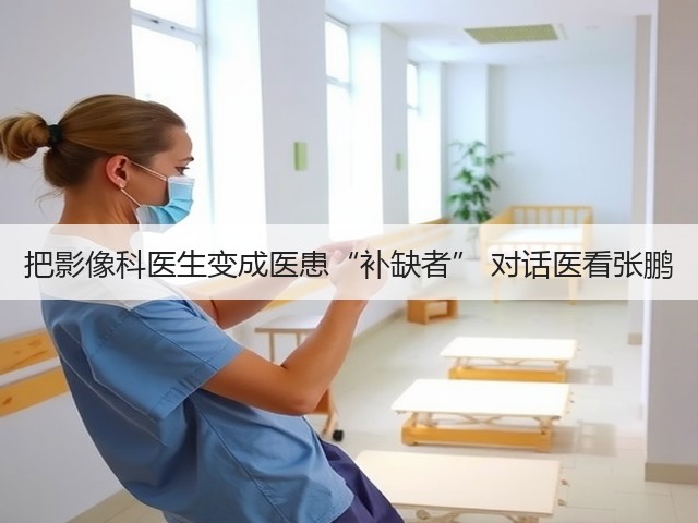 把影像科医生变成医患“补缺者” 对话医看张鹏(图1) 把影像科医生变成医患“补缺者” 对话医看张鹏(图1)