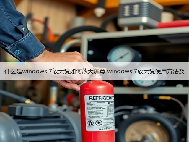 什么是windows 7放大镜如何放大屏幕 windows 7放大镜使用方法及(图3)