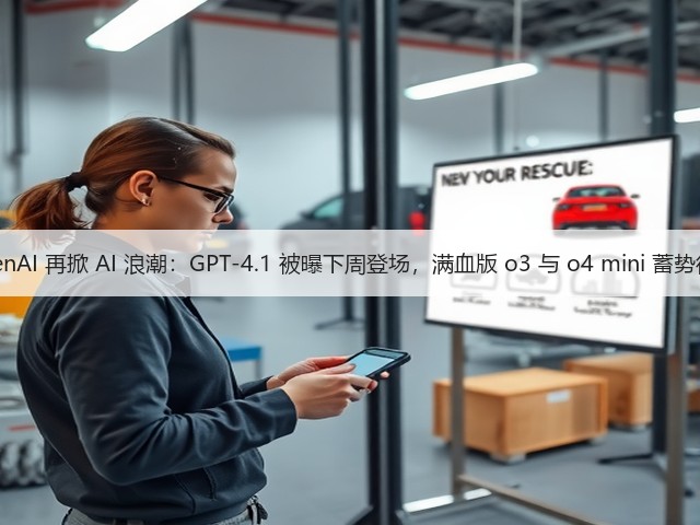 OpenAI 再掀 AI 浪潮：GPT-4.1 被曝下周登场，满血版 o3 与 o4 mini 蓄势待发(图2)