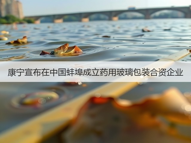康宁宣布在中国蚌埠成立药用玻璃包装合资企业(图3) 康宁宣布在中国蚌埠成立药用玻璃包装合资企业(图3)