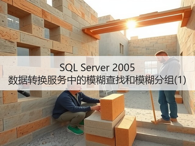 SQL Server 2005 数据转换服务中的模糊查找和模糊分组(1)(图3)