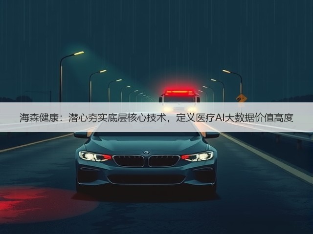海森健康:潜心夯实底层核心技术,定义医疗AI大数据价值高度(图2) 海森健康:潜心夯实底层核心技术,定义医疗AI大数据价值高度(图2)