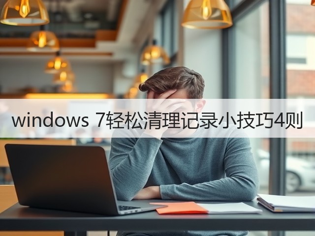 windows 7轻松清理记录小技巧4则(图2)