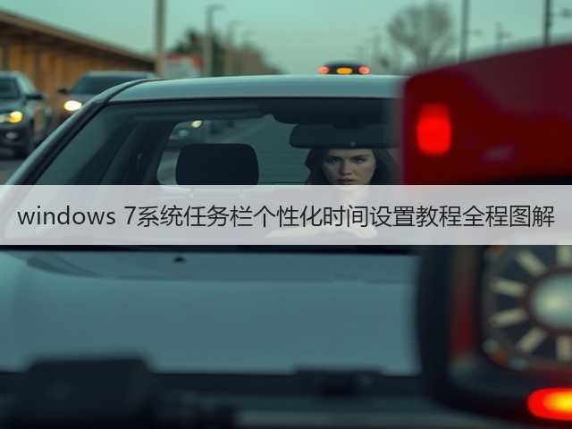 windows 7系统任务栏个性化时间设置教程全程图解(图1) windows 7系统任务栏个性化时间设置教程全程图解(图1)