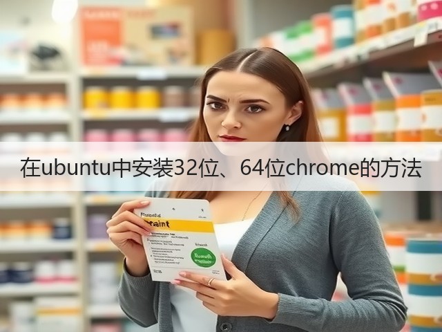 在ubuntu中安装32位、64位chrome的方法(图3)