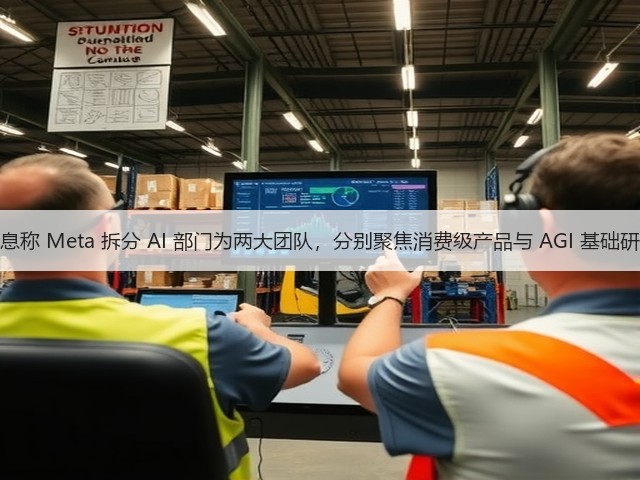 消息称 Meta 拆分 AI 部门为两大团队,分别聚焦消费级产品与 AGI 基础研究(图3) 消息称 Meta 拆分 AI 部门为两大团队,分别聚焦消费级产品与 AGI 基础研究(图3)