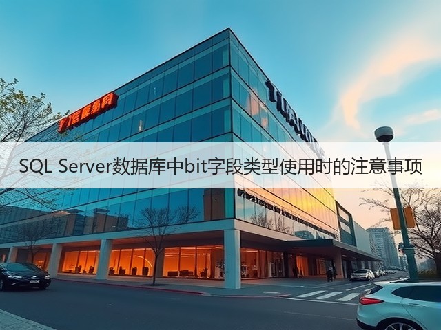 SQL Server数据库中bit字段类型使用时的注意事项(图2) SQL Server数据库中bit字段类型使用时的注意事项(图2)