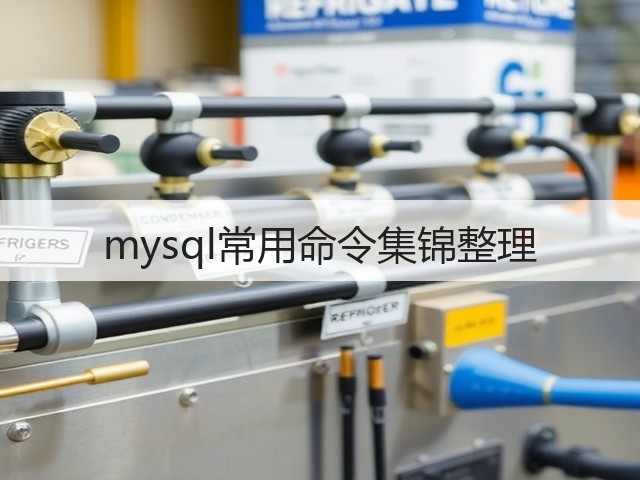 mysql常用命令集锦整理(图1) mysql常用命令集锦整理(图1)