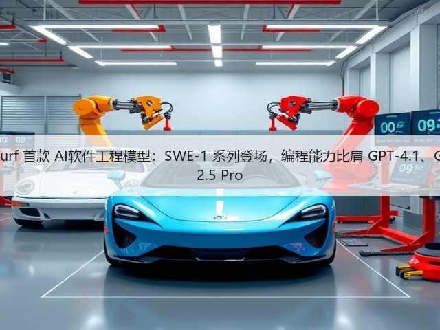 Windsurf 首款 AI软件工程模型：SWE-1 系列登场，编程能力比肩 GPT-4.1、Gemini 2.5 Pro(图2)