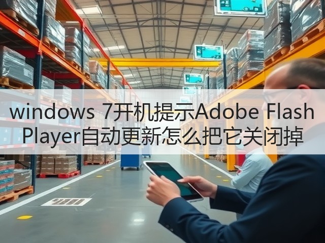 windows 7开机提示Adobe Flash Player自动更新怎么把它关闭掉(图3) windows 7开机提示Adobe Flash Player自动更新怎么把它关闭掉(图3)