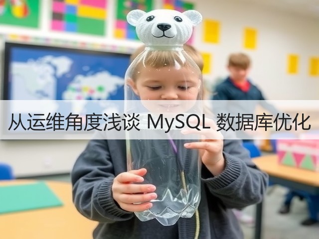 从运维角度浅谈 MySQL 数据库优化(图2)