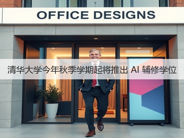 清华大学今年秋季学期起将推出 AI 辅修学位(图3)