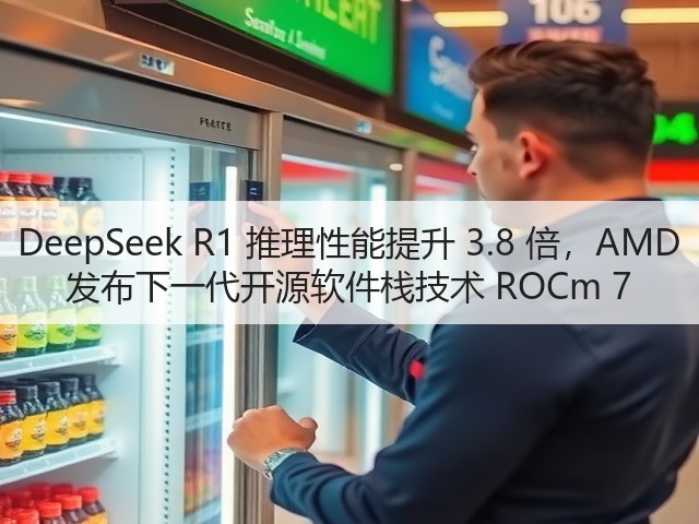 DeepSeek R1 推理性能提升 3.8 倍，AMD 发布下一代开源软件栈技术 ROCm 7(图3)