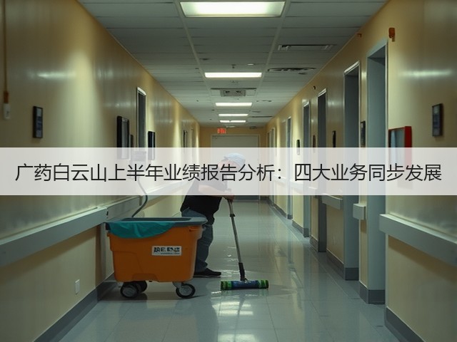 广药白云山上半年业绩报告分析：四大业务同步发展(图2)