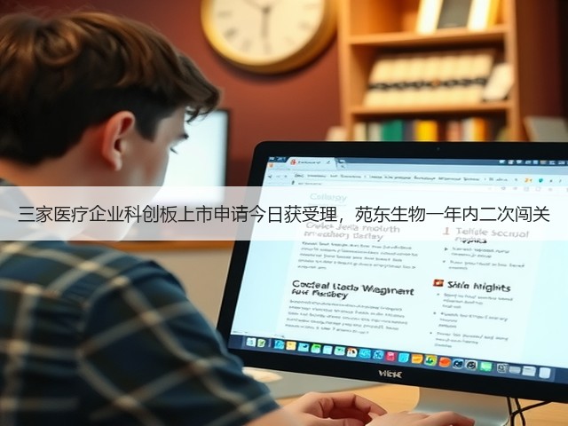 三家医疗企业科创板上市申请今日获受理,苑东生物一年内二次闯关(图3) 三家医疗企业科创板上市申请今日获受理,苑东生物一年内二次闯关(图3)