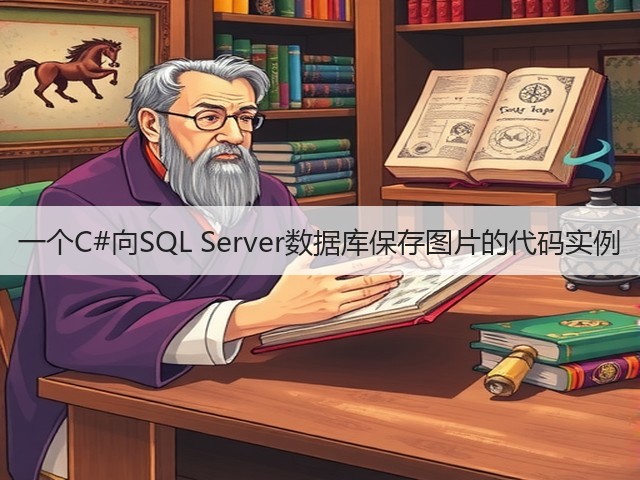 一个C#向SQL Server数据库保存图片的代码实例(图1) 一个C#向SQL Server数据库保存图片的代码实例(图1)
