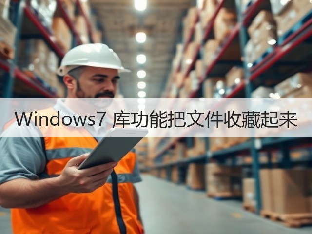 Windows7 库功能把文件收藏起来(图2)