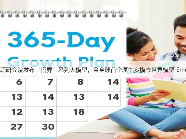 智源研究院发布“悟界”系列大模型，含全球首个原生多模态世界模型 Emu3(图2)