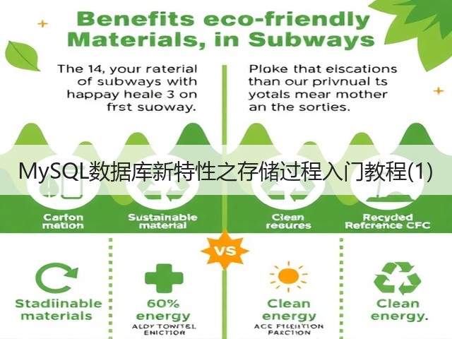 MySQL数据库新特性之存储过程入门教程(1)(图1) MySQL数据库新特性之存储过程入门教程(1)(图1)