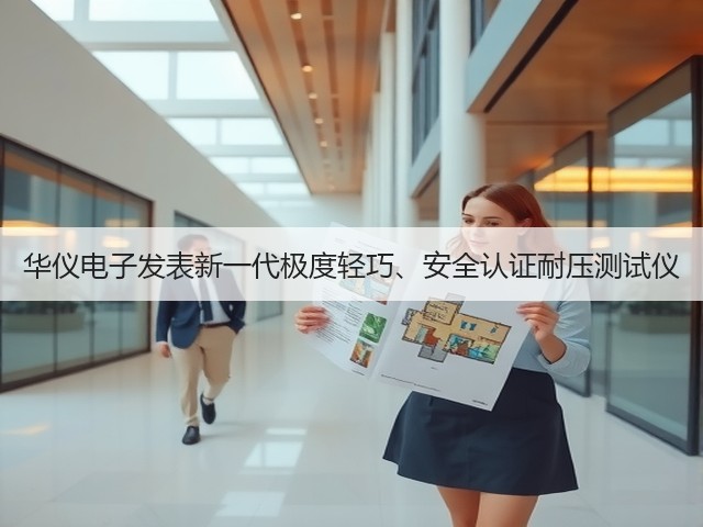 华仪电子发表新一代极度轻巧、安全认证耐压测试仪(图3) 华仪电子发表新一代极度轻巧、安全认证耐压测试仪(图3)