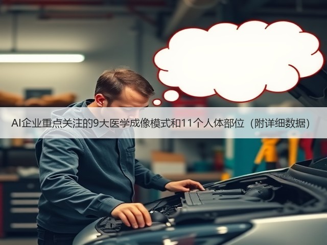 AI企业重点关注的9大医学成像模式和11个人体部位（附详细数据）(图3)