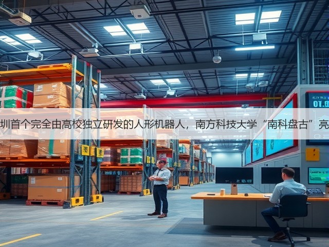 深圳首个完全由高校独立研发的人形机器人，南方科技大学“南科盘古”亮相(图2)