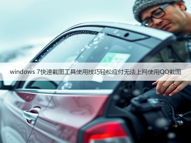 windows 7快速截图工具使用技巧轻松应付无法上网使用QQ截图(图3) windows 7快速截图工具使用技巧轻松应付无法上网使用QQ截图(图3)