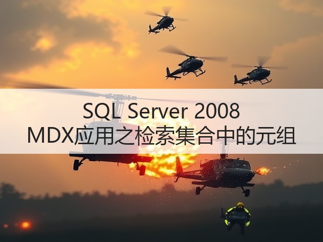 SQL Server 2008 MDX应用之检索集合中的元组(图1) SQL Server 2008 MDX应用之检索集合中的元组(图1)