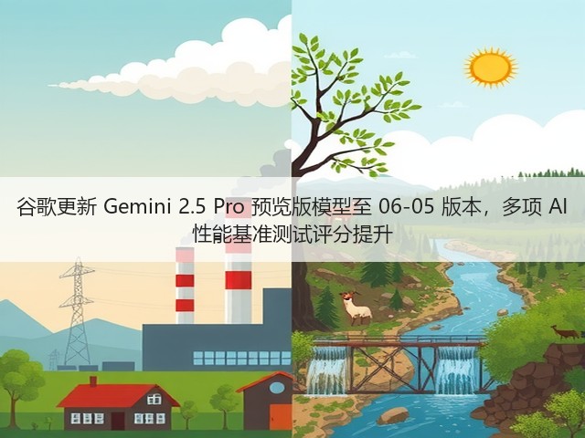 谷歌更新 Gemini 2.5 Pro 预览版模型至 06-05 版本,多项 AI 性能基准测试评分提升(图3) 谷歌更新 Gemini 2.5 Pro 预览版模型至 06-05 版本,多项 AI 性能基准测试评分提升(图3)