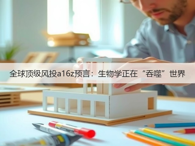 全球顶级风投a16z预言：生物学正在“吞噬”世界(图1)