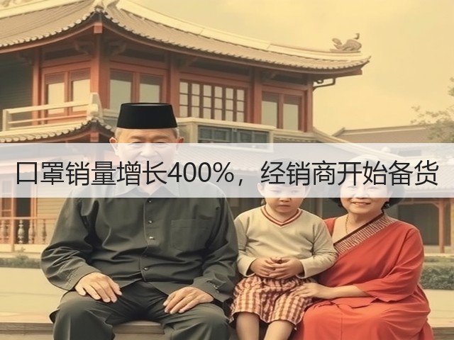 口罩销量增长400%,经销商开始备货(图3) 口罩销量增长400%,经销商开始备货(图3)