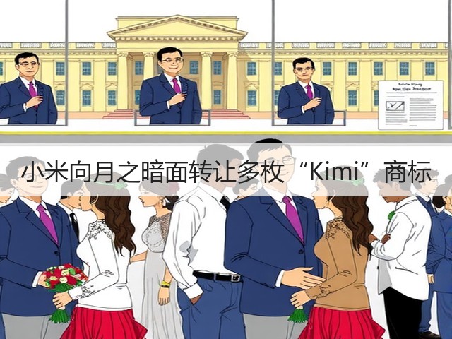 小米向月之暗面转让多枚“Kimi”商标(图1) 小米向月之暗面转让多枚“Kimi”商标(图1)