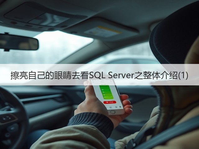 擦亮自己的眼睛去看SQL Server之整体介绍(1)(图2) 擦亮自己的眼睛去看SQL Server之整体介绍(1)(图2)