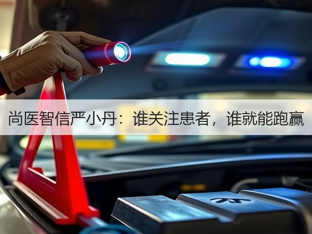 尚医智信严小丹：谁关注患者，谁就能跑赢(图2)