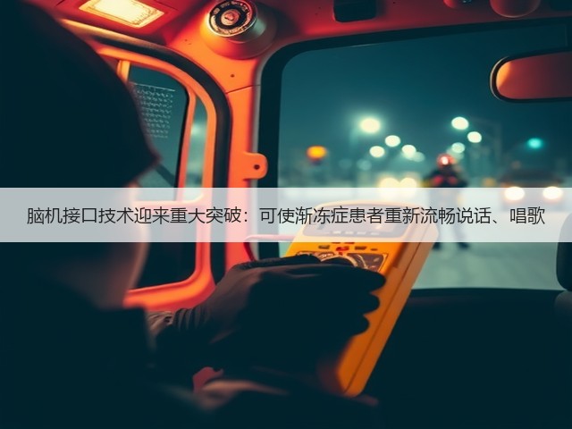 脑机接口技术迎来重大突破:可使渐冻症患者重新流畅说话、唱歌(图3) 脑机接口技术迎来重大突破:可使渐冻症患者重新流畅说话、唱歌(图3)