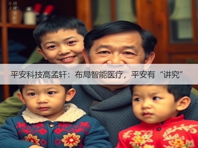 平安科技高孟轩：布局智能医疗，平安有“讲究”(图1)