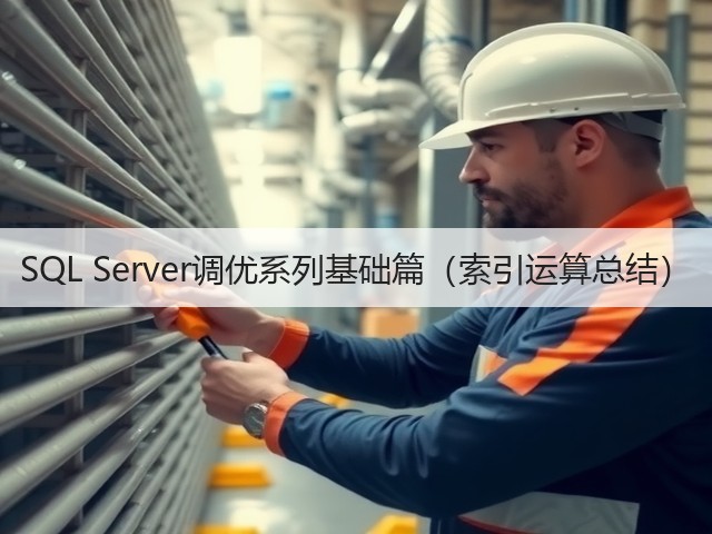 SQL Server调优系列基础篇(索引运算总结)(图1) SQL Server调优系列基础篇(索引运算总结)(图1)