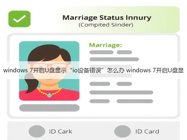 windows 7开启U盘显示“io设备错误”怎么办 windows 7开启U盘显(图1) windows 7开启U盘显示“io设备错误”怎么办 windows 7开启U盘显(图1)