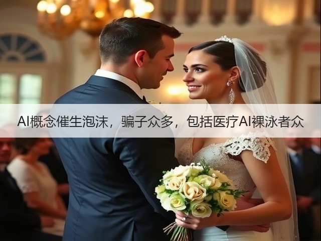 AI概念催生泡沫，骗子众多，包括医疗AI裸泳者众(图2)