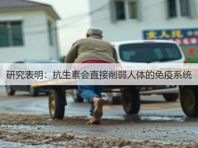研究表明：抗生素会直接削弱人体的免疫系统(图1)
